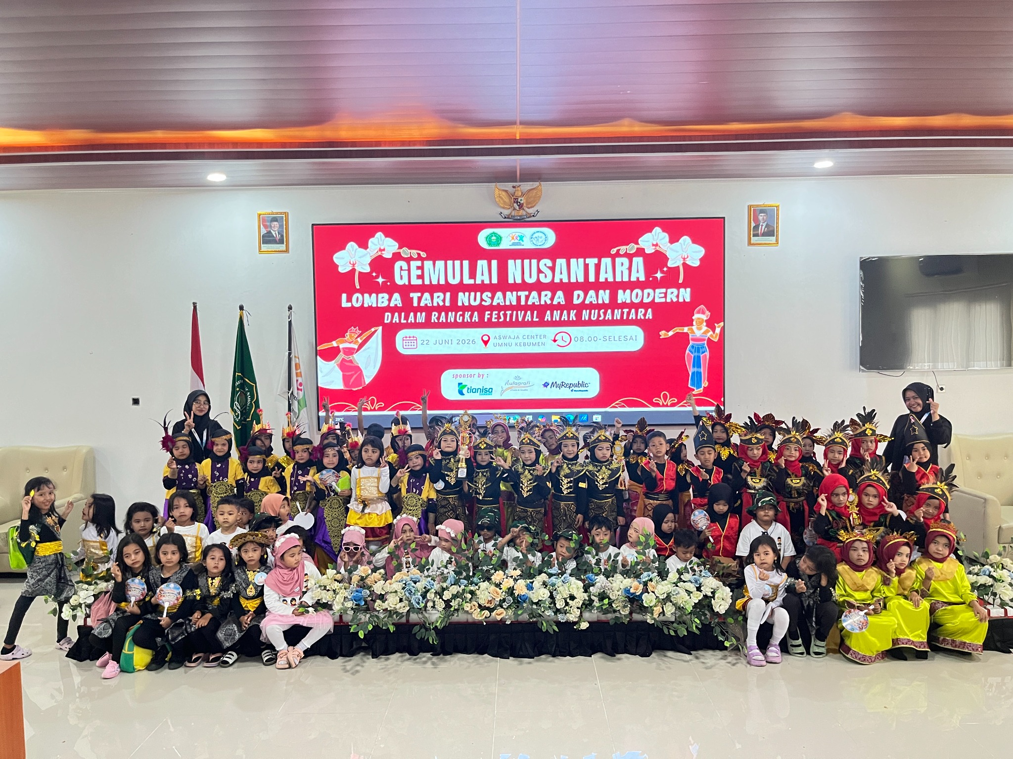 HIMA PAUD UMNU Kebumen Mengadakan Festival Anak Nusantara Bertajuk GEMULAI NUSANTARA