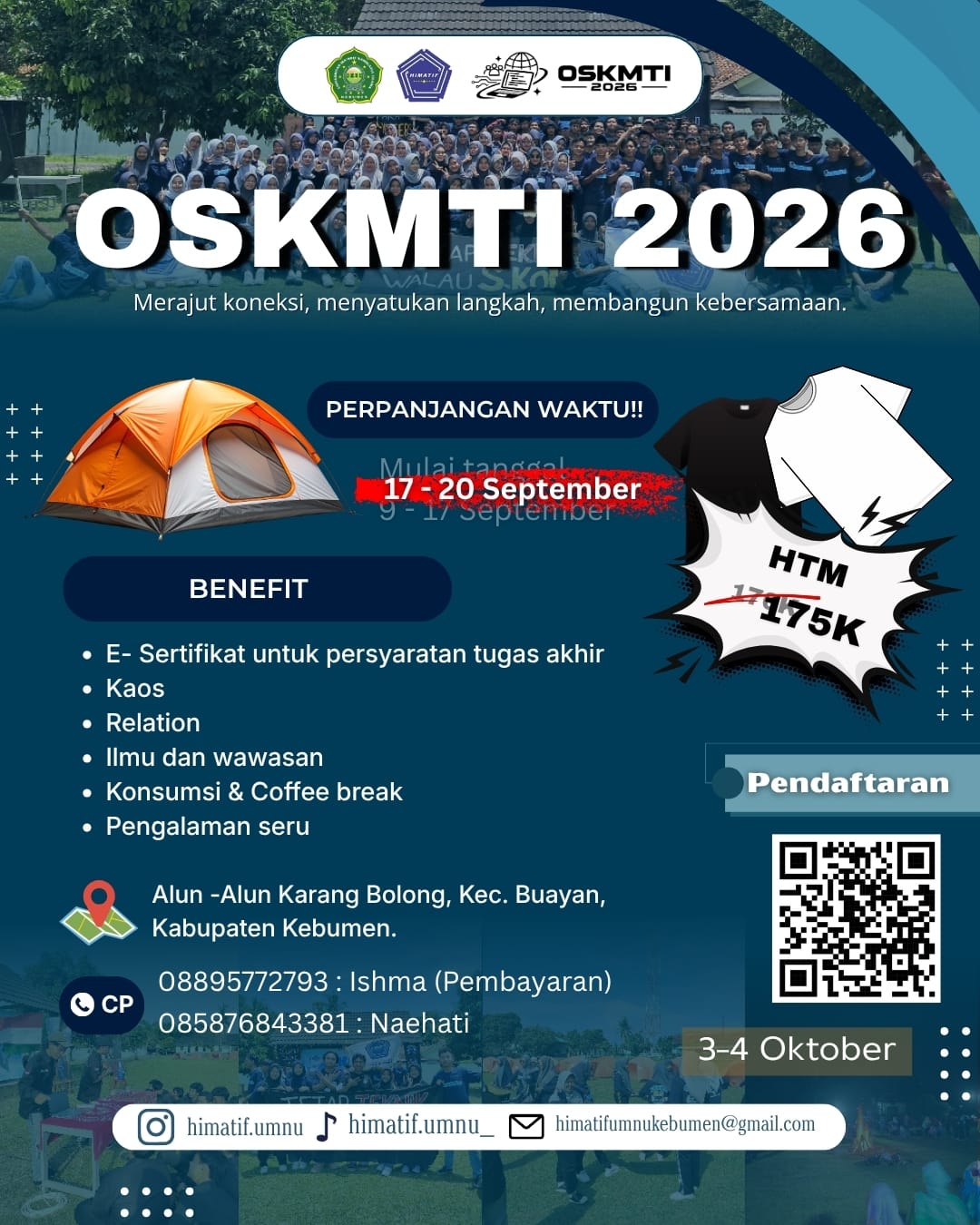 OSKMTI 2026: Saatnya Menambah Pengalaman, Memperluas Relasi, dan Membangun Kebersamaan